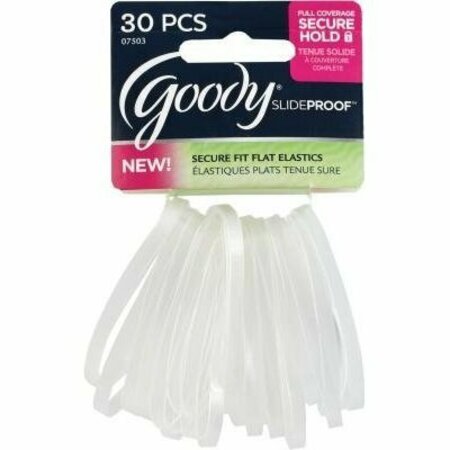 GOODY PRODUCTS Sp 4mm Latex Elstic Clear, 30PK 1920386